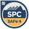 Badge : Certification SAFe SPC SAFe Practice Consultant 4 de Scaled Agile