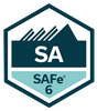 Badge : Certification SAFe SA SAFe Agilist de Scaled Agile